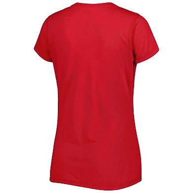 Women's Concepts Sport Red/Black Toronto Raptors Badge T-Shirt & Pajama Pants Sleep Set