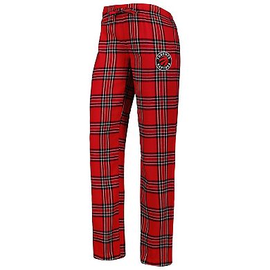 Women's Concepts Sport Red/Black Toronto Raptors Badge T-Shirt & Pajama Pants Sleep Set