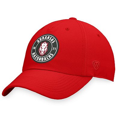 Men's Top of the World Cardinal Arkansas Razorbacks Region Adjustable Hat