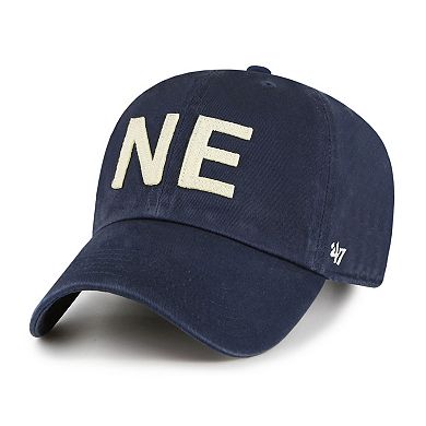 Women's '47 Navy New England Patriots Finley Clean Up Adjustable Hat