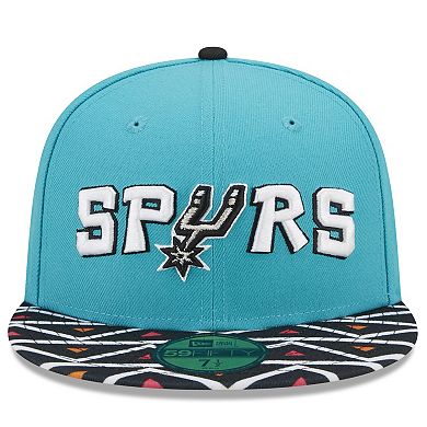 Men's New Era  Black San Antonio Spurs 2022/23 City Edition Official 59FIFTY Fitted Hat