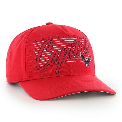 Men's '47 Red Washington Capitals Marquee Hitch Snapback Hat