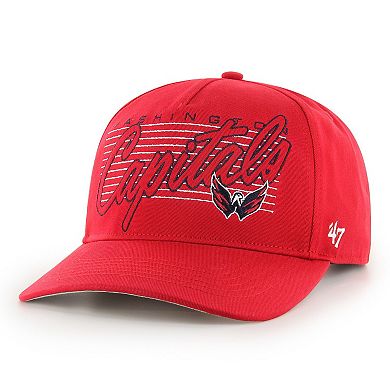 Men's '47 Red Washington Capitals Marquee Hitch Snapback Hat