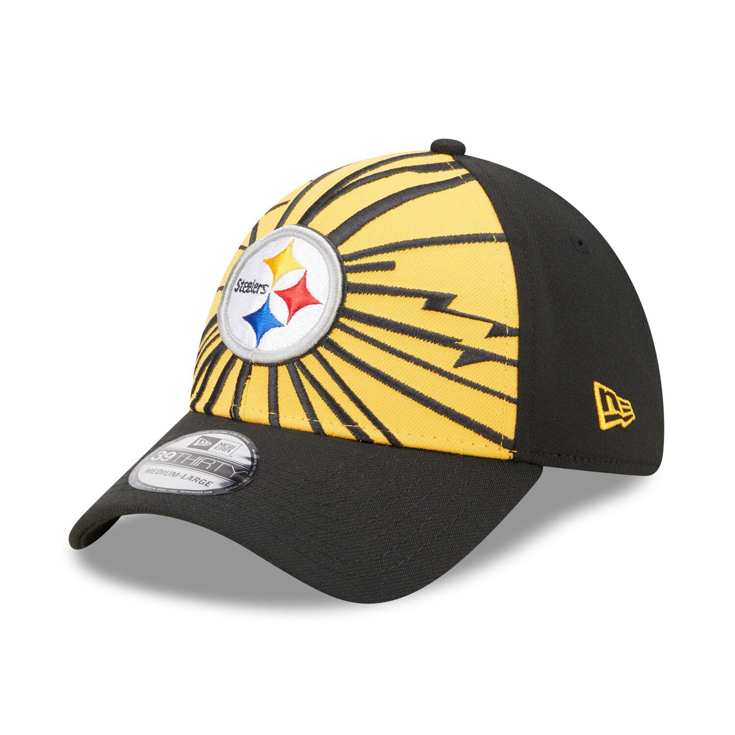 Men's New Era Charcoal Pittsburgh Steelers 2021 NFL Crucial Catch Knit Hat