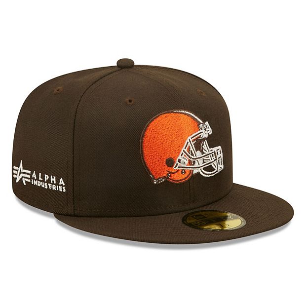 New Era Men's New Era Orange/Brown Cleveland Browns Big & Tall