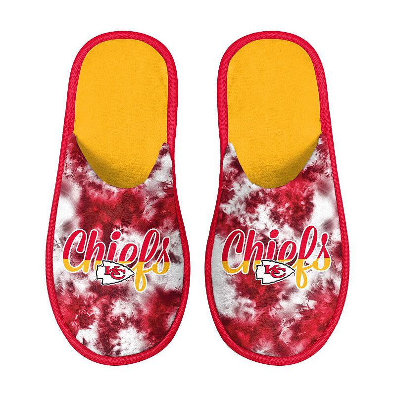 Womens FOCO Kansas City Chiefs Team Scuff Slide Slippers, Size: Small, CHF