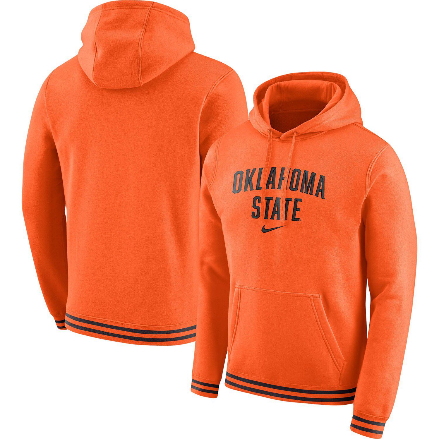 Oklahoma State Cowboys Colosseum Half-Zip Hoodie - Black