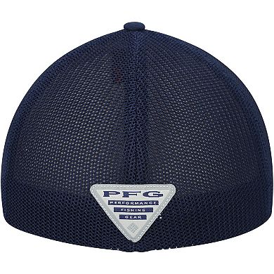 Men's Columbia Navy Dallas Cowboys Mesh Hooks Flex Hat