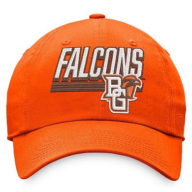 Men's Top of the World Orange Bowling Green St. Falcons Slice Adjustable Hat