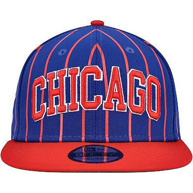 Men's New Era Royal/Red Chicago Cubs City Arch 9FIFTY Snapback Hat
