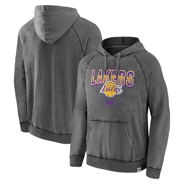 Men's Fanatics Branded Gray Los Angeles Lakers Acquisition True ...