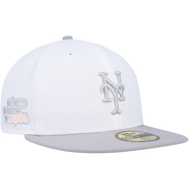 Men's New Era Black York Mets Side Patch 59FIFTY Fitted Hat