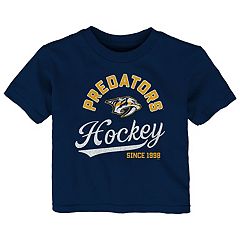 Nashville Predators Youth Classic Blueliner Pullover Sweatshirt - Gold