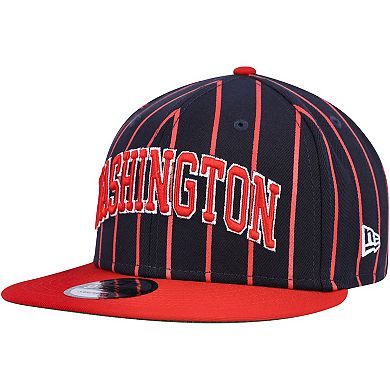 Men's New Era Navy/Red Washington Nationals City Arch 9FIFTY Snapback Hat