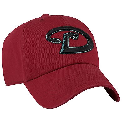 Men's '47 Red Arizona Diamondbacks Clean Up Adjustable Hat
