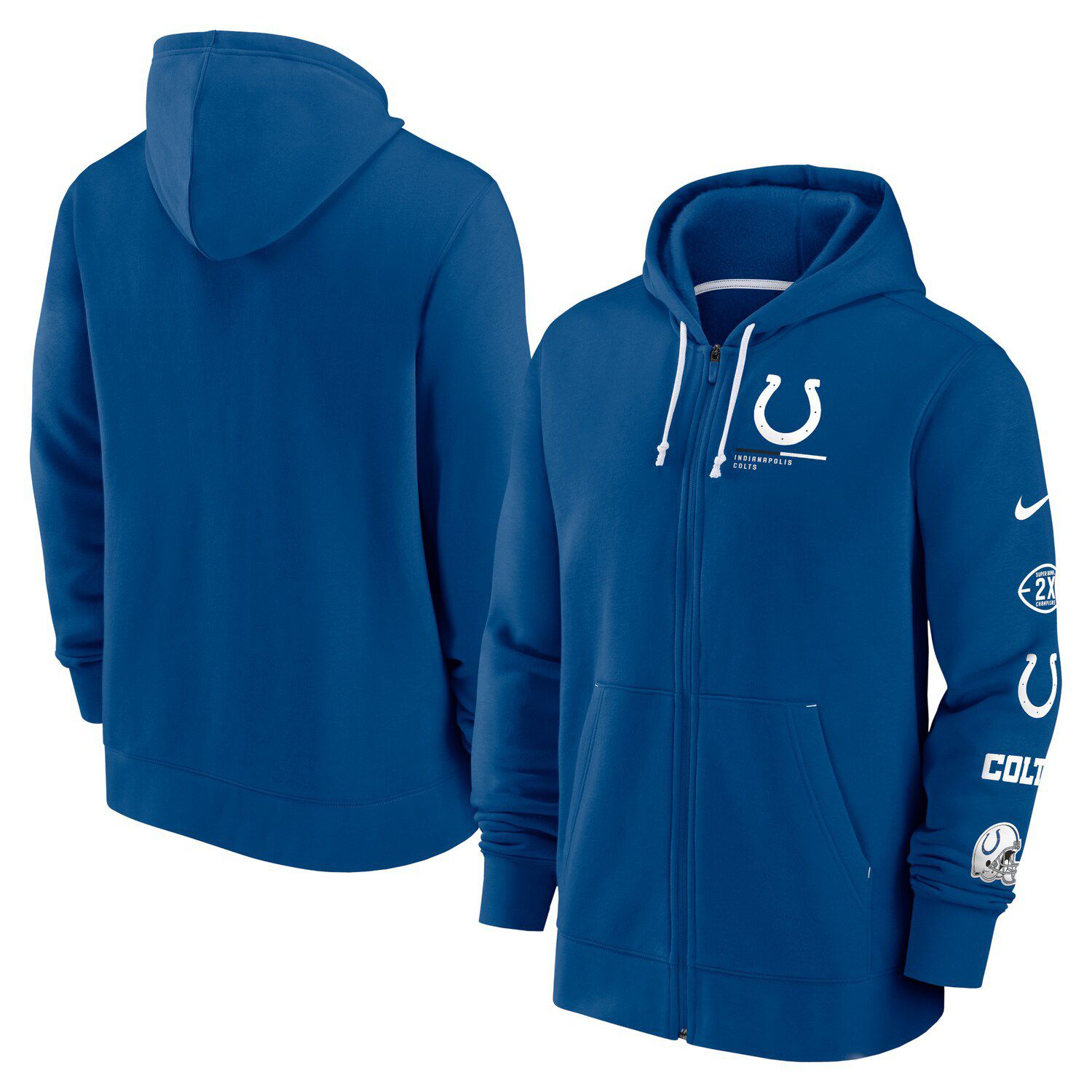 Indianapolis Colts WEAR by Erin Andrews Women's Full-Zip