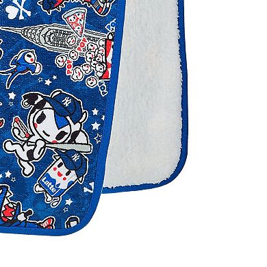 "tokidoki New York Yankees 60"" x 50"" Plush Blanket"