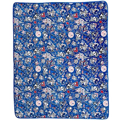 "tokidoki New York Yankees 60"" x 50"" Plush Blanket"
