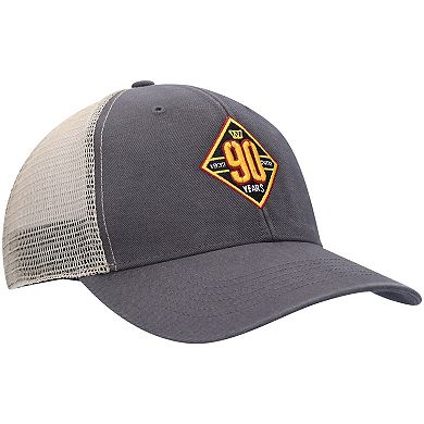 Men's '47 Charcoal/Natural Washington Commanders 90th Season MVP Trucker Snapback Hat