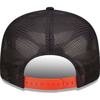 Men's New Era Navy/Black Detroit Tigers Patriot Trucker 9FIFTY Snapback Hat