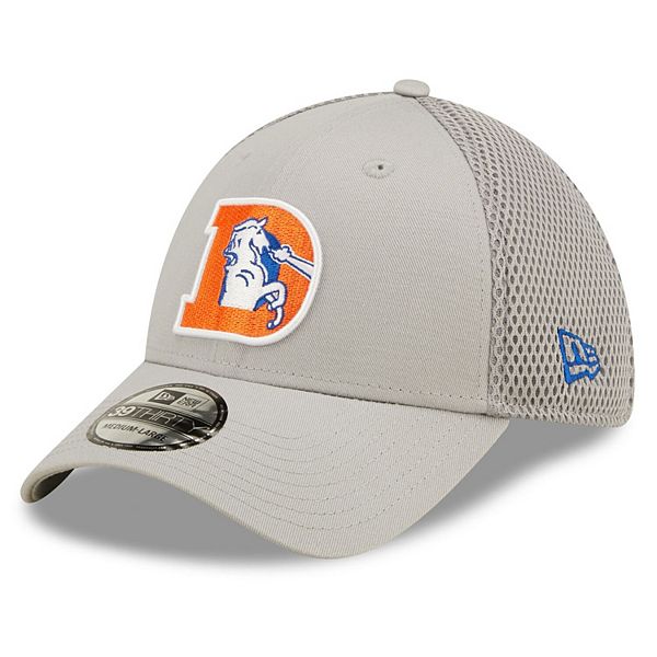 New Era Men's New Era Gray Denver Broncos Speed 39THIRTY Flex Hat