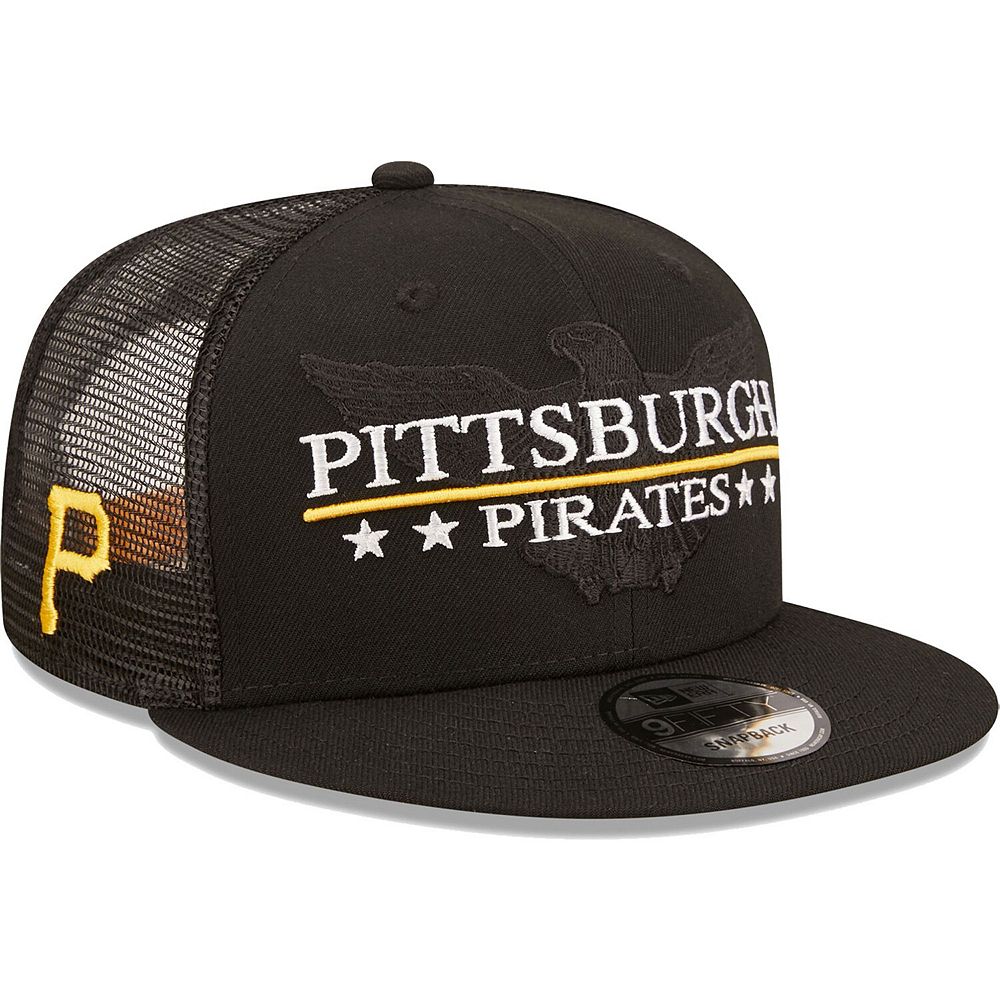 New Era Men's MLB Pittsburgh Pirates 950 Snapback 'Patriot Fade'-Navy Hats main image 1
