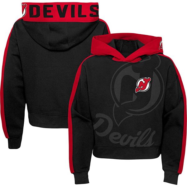 New Jersey Devils Youth Ageless Must-Have Lace-Up Pullover Hoodie