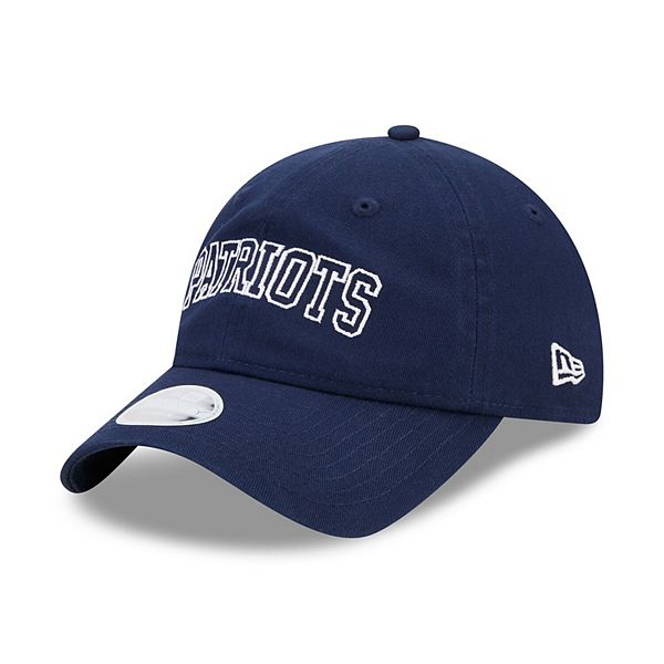 Women's New England Patriots Navy Millie Adjustable Hat