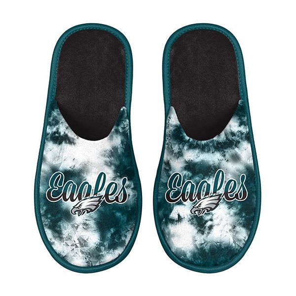 Women's FOCO Philadelphia Eagles Script Wordmark Slide Sandals