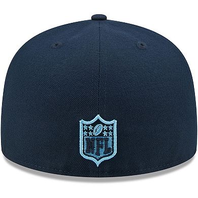 Men's New Era Navy Tennessee Titans Identity 59FIFTY Fitted Hat