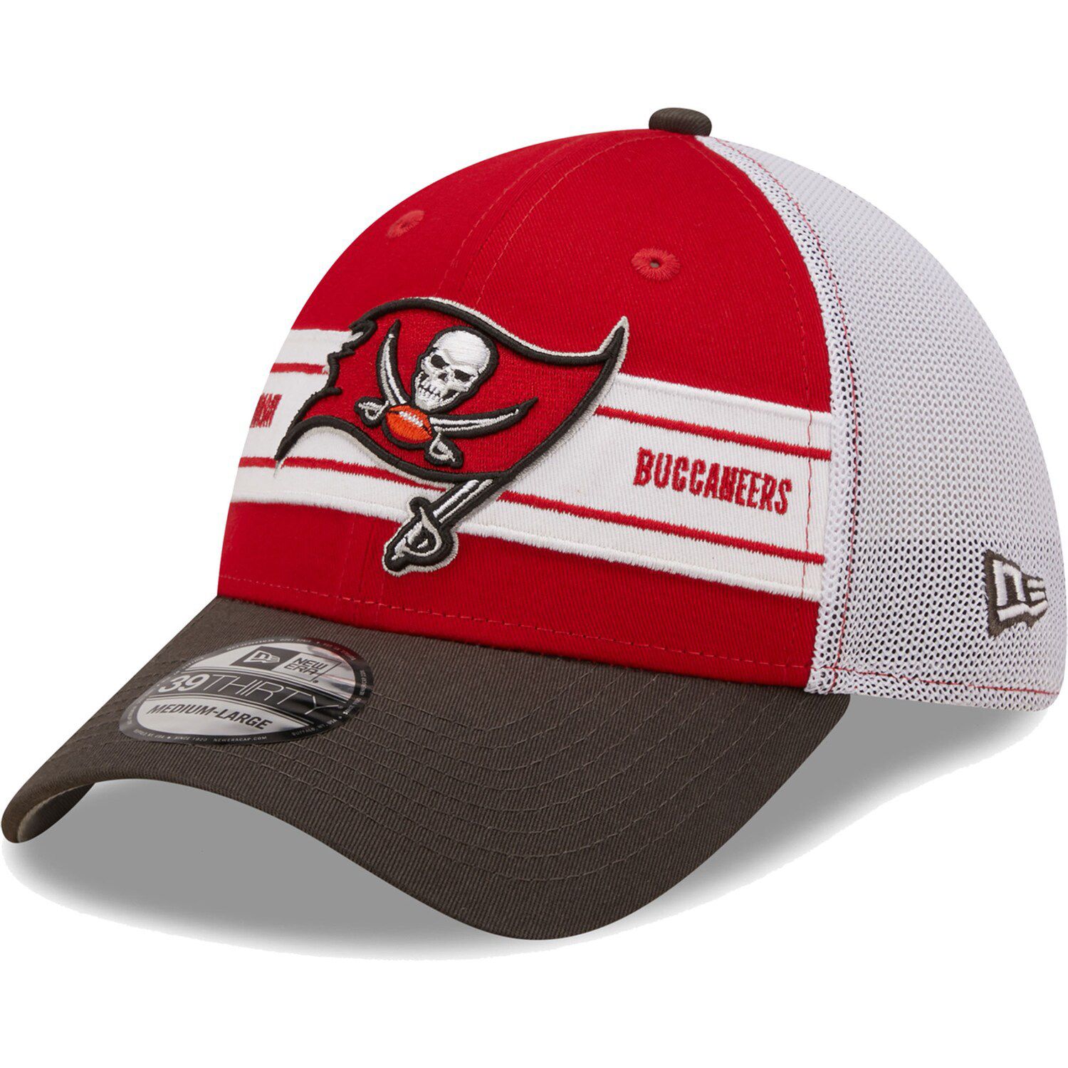 Men's '47 Cream Tampa Bay Buccaneers Breakout MVP Trucker