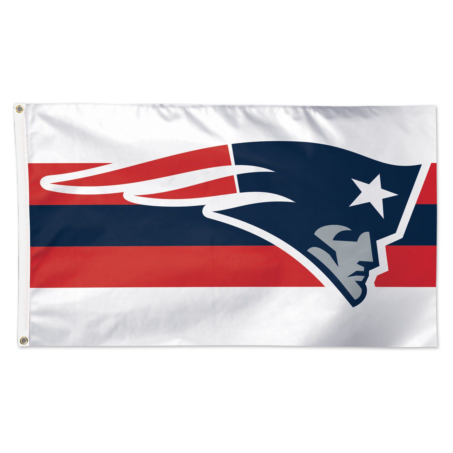 New England Patriots WinCraft Alternate Helmet Single-Sided 3' x 5' Deluxe  Flag