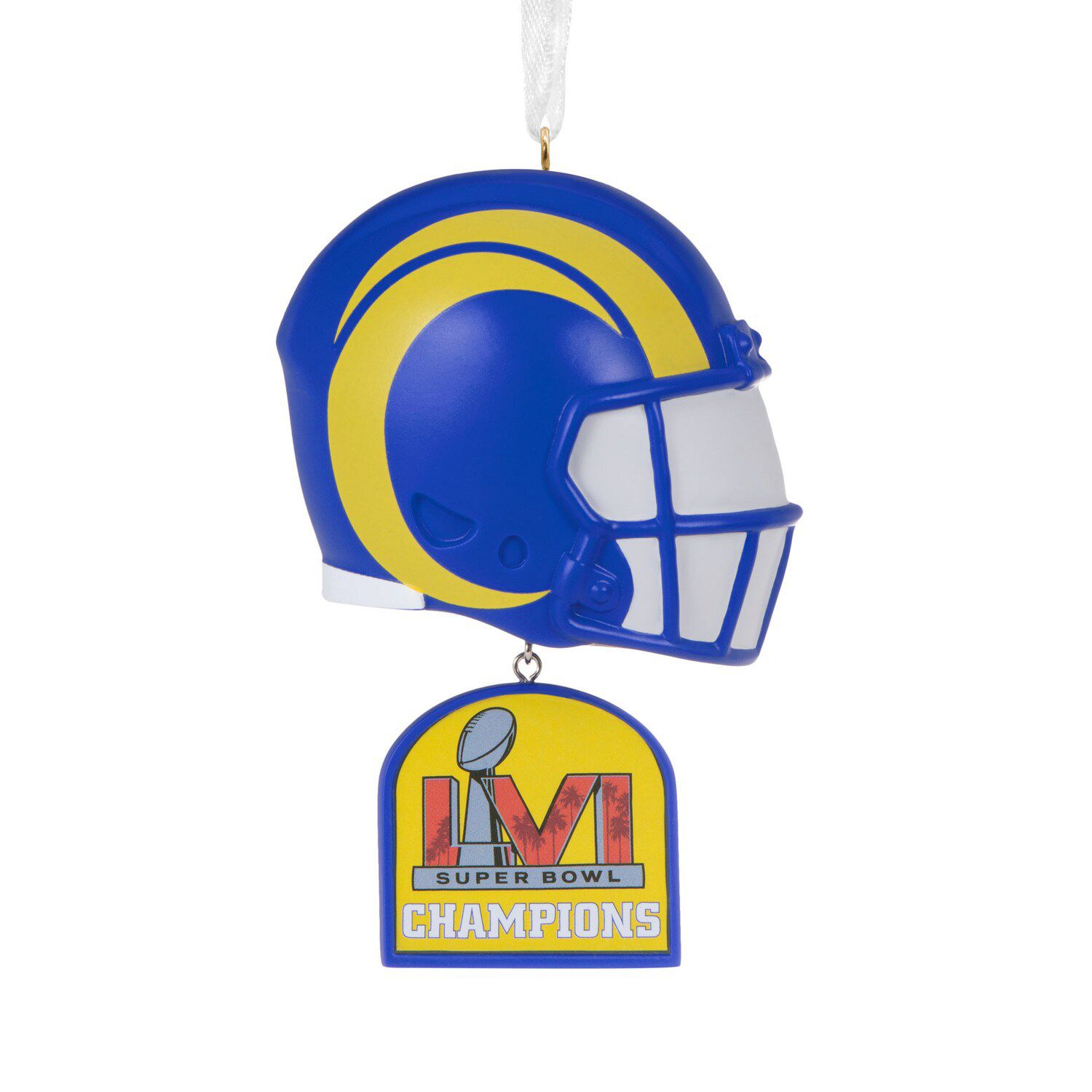 LOS ANGELES RAMS SUPER BOWL LVI CHAMPIONS MINI SPEED HELMET