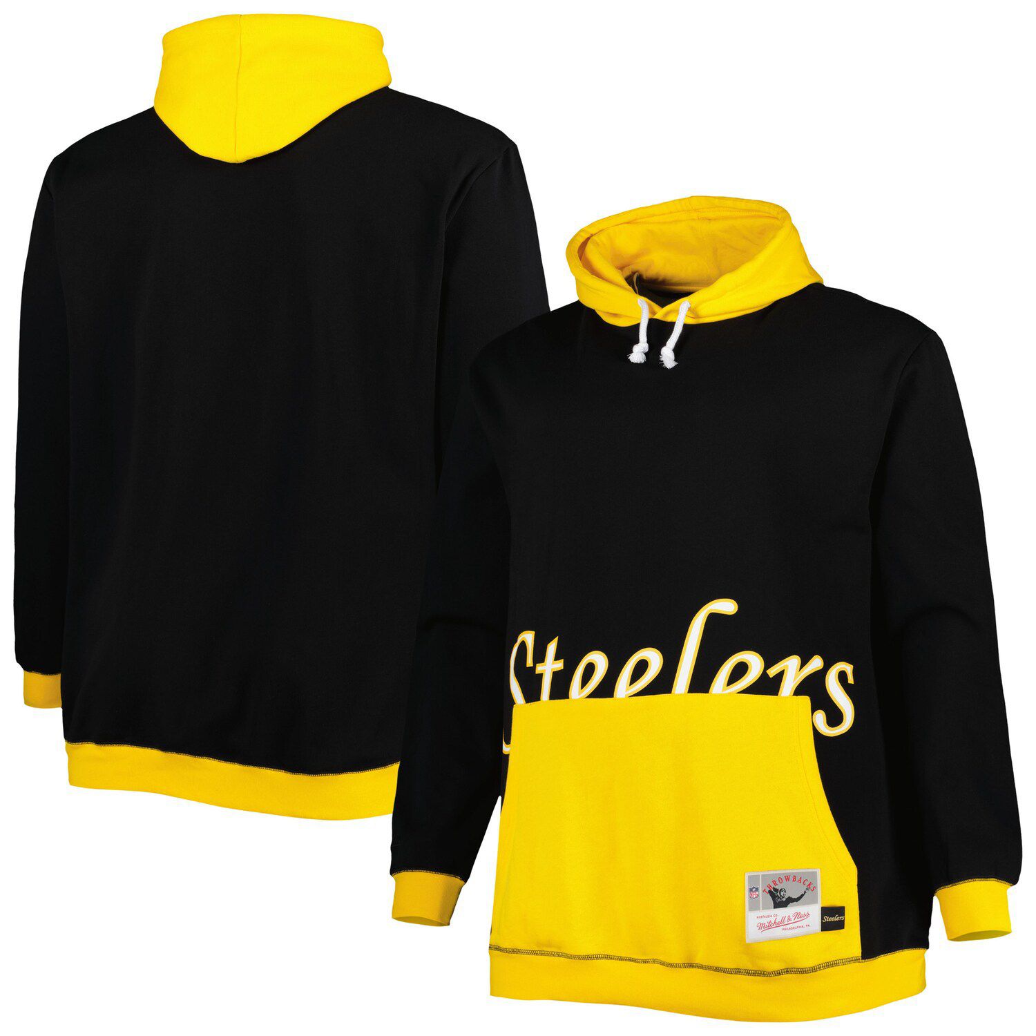 Pittsburgh steelers big 2025 and tall hoodies