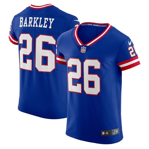 New York Giants Road Name & Number T-Shirt - Saquon Barkley - Mens