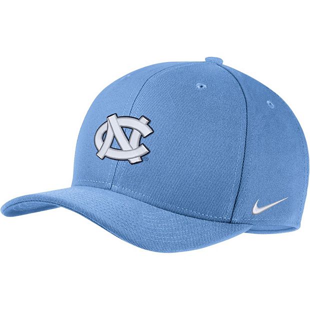 steenkool Dempsey diameter Men's Nike Light Blue North Carolina Tar Heels Classic99 Swoosh Performance  Flex Hat