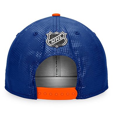 Men's Fanatics Branded Royal/Orange New York Islanders Authentic Pro Alternate Logo Snapback Hat