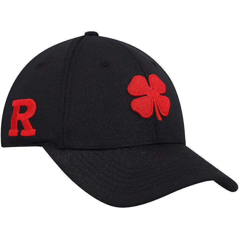 Mens Black Rutgers Scarlet Knights Spirit Flex Hat, Size: Small/Medium