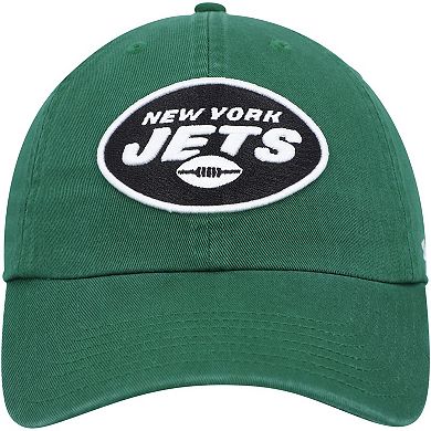 Youth '47 Green New York Jets Logo Clean Up Adjustable Hat