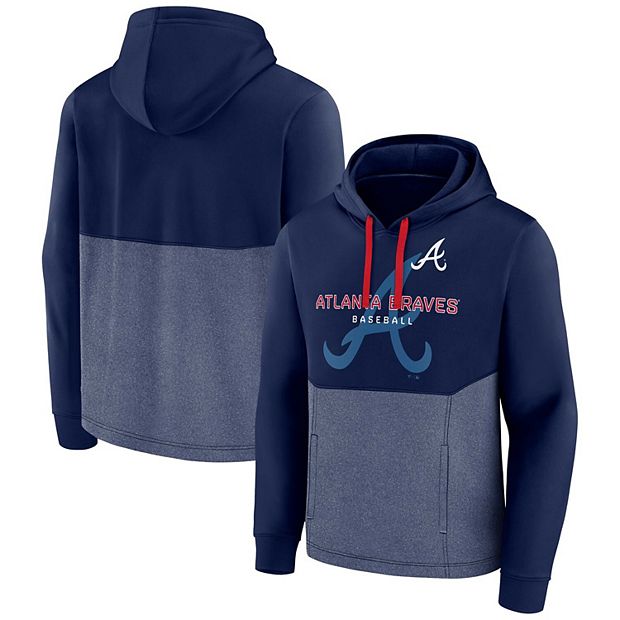 Youth Nike Navy Atlanta Braves Authentic Collection Performance Pullover  Hoodie