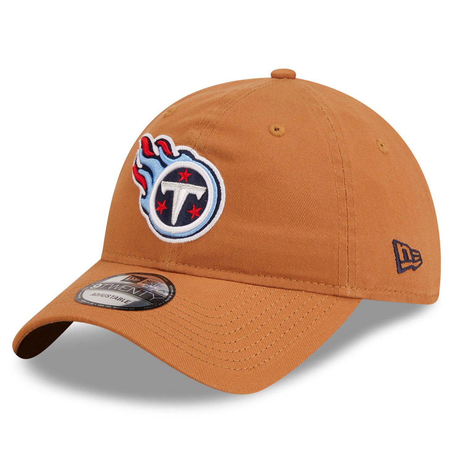 Men's '47 Cream Tennessee Titans Crossroad MVP Adjustable Hat