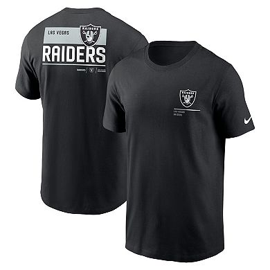 Men's Nike Black Las Vegas Raiders Team Incline T-Shirt