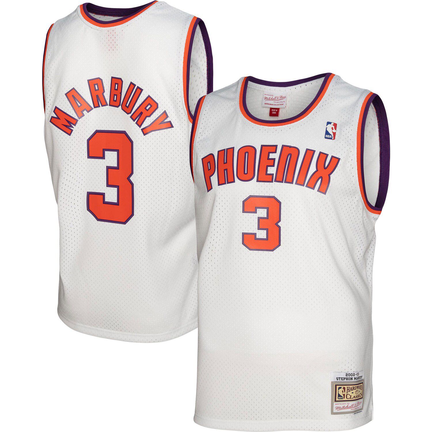 Men's LA Clippers Lamar Odom Mitchell & Ness Royal/Red Hardwood Classics  2000/01 Split Swingman Jersey