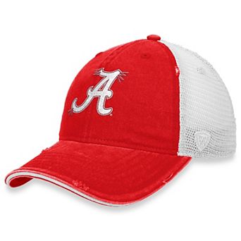 Women's Top of the World Crimson/White Alabama Crimson Tide Radiant Trucker Snapback Hat