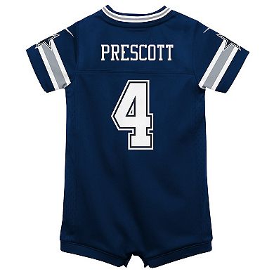Infant Nike Dak Prescott Navy Dallas Cowboys Game Jersey Romper