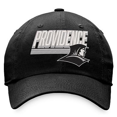 Men's Top of the World Black Providence Friars Slice Adjustable Hat