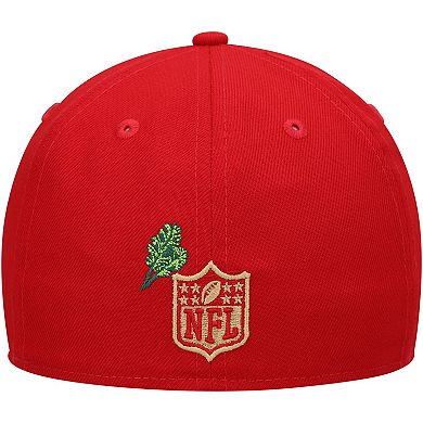 Men's New Era Scarlet San Francisco 49ers Stateview 59FIFTY Fitted Hat