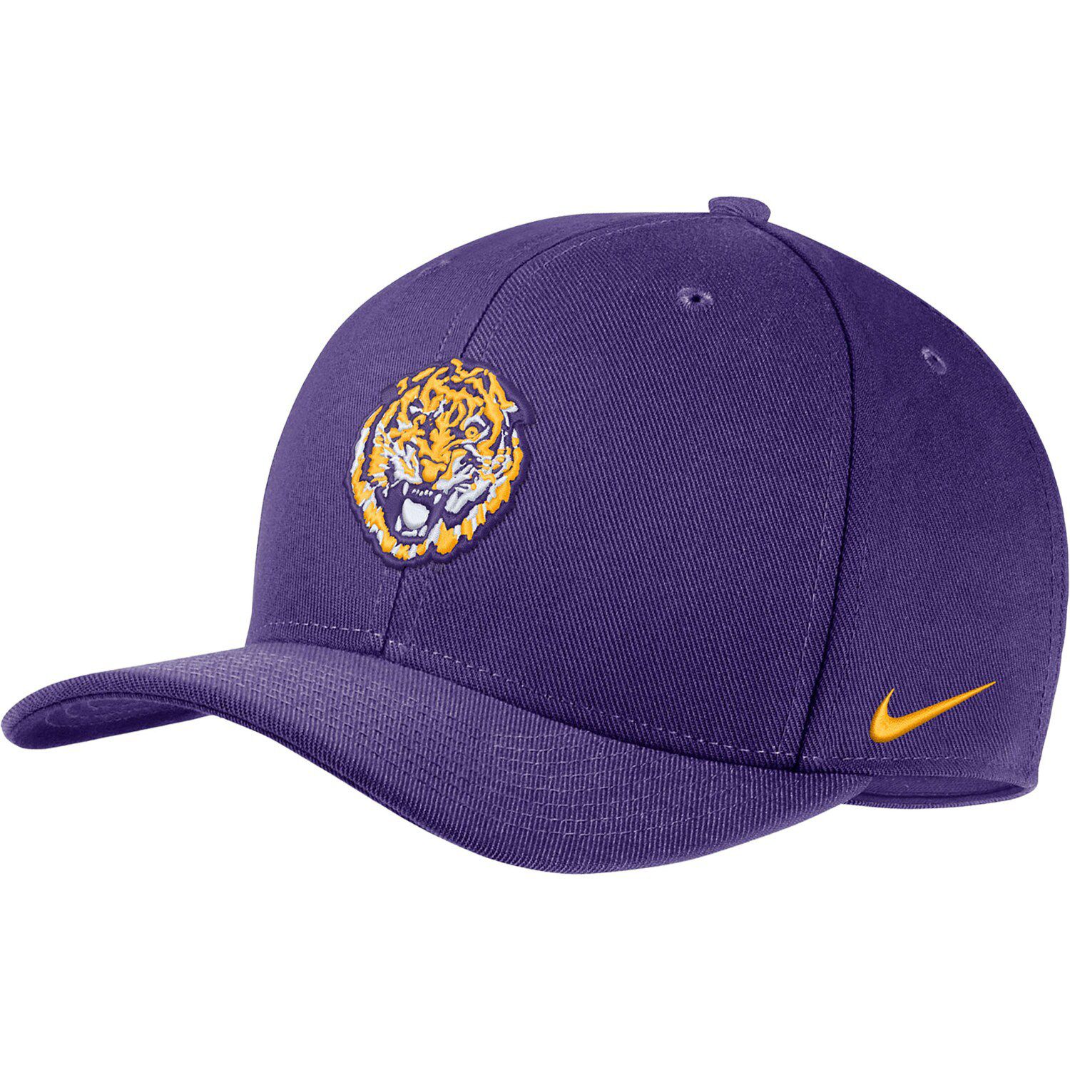 Men's Columbia Purple LSU Tigers PFG Hooks Flex Hat