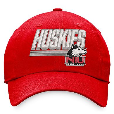 Men's Top of the World Red Northern Illinois Huskies Slice Adjustable Hat