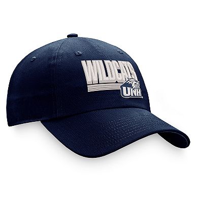 Men's Top of the World Navy New Hampshire Wildcats Slice Adjustable Hat